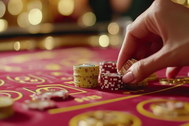 Live dealer studio with HD camera setup and blackjack table